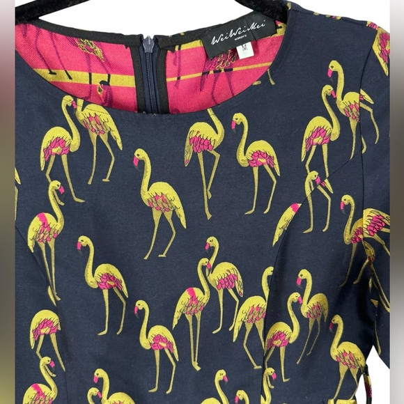 Wei Wei Mei flamingo dress high low size M - Picture 9 of 11